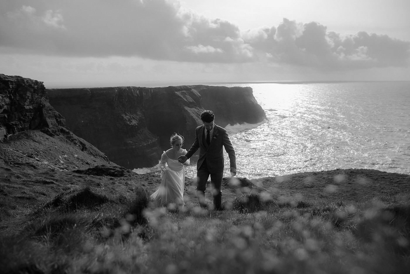 Cliffs of Moher Destination Elopement Wedding in Ireland