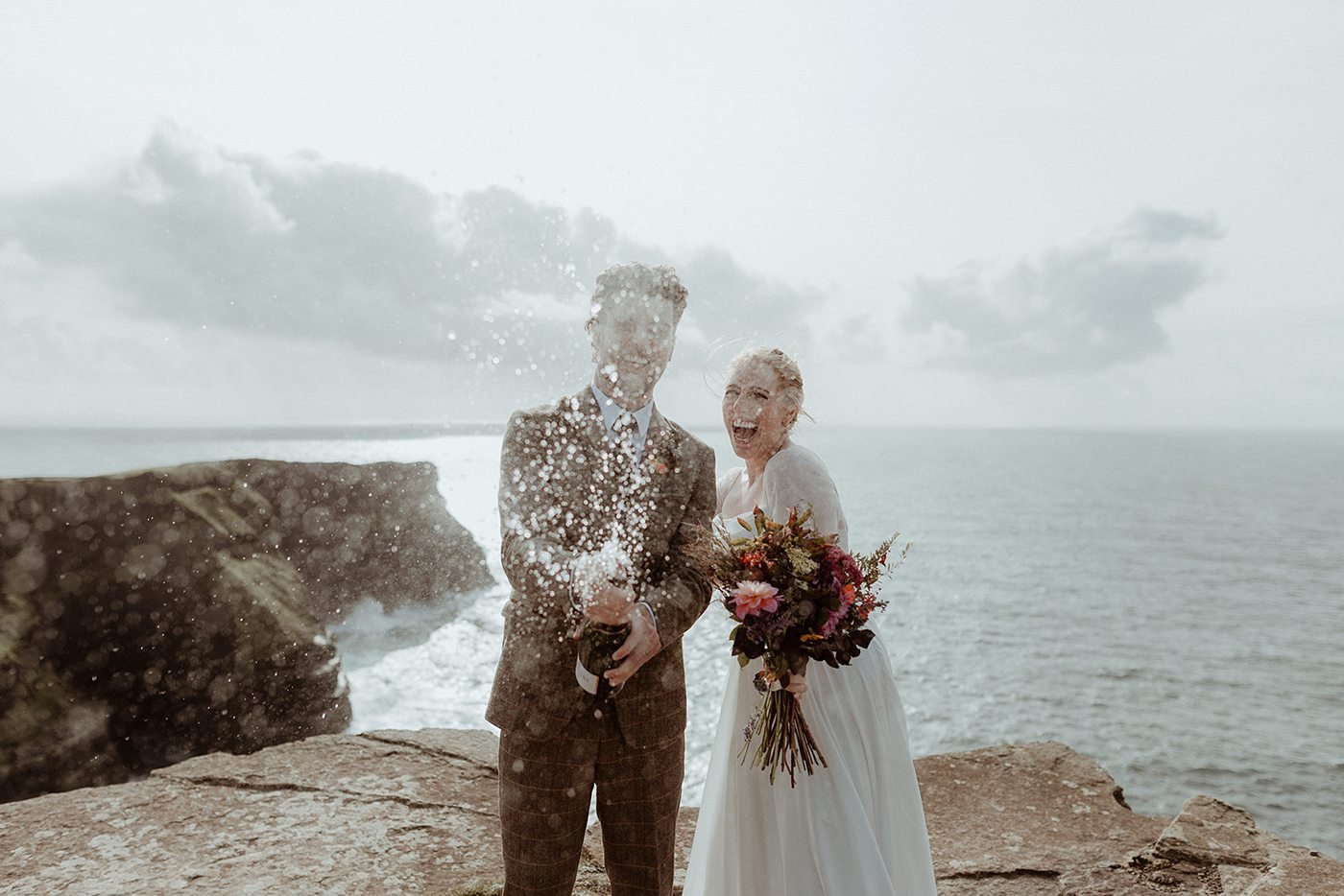 Cliffs of Moher Eloping in Ireland Champagne