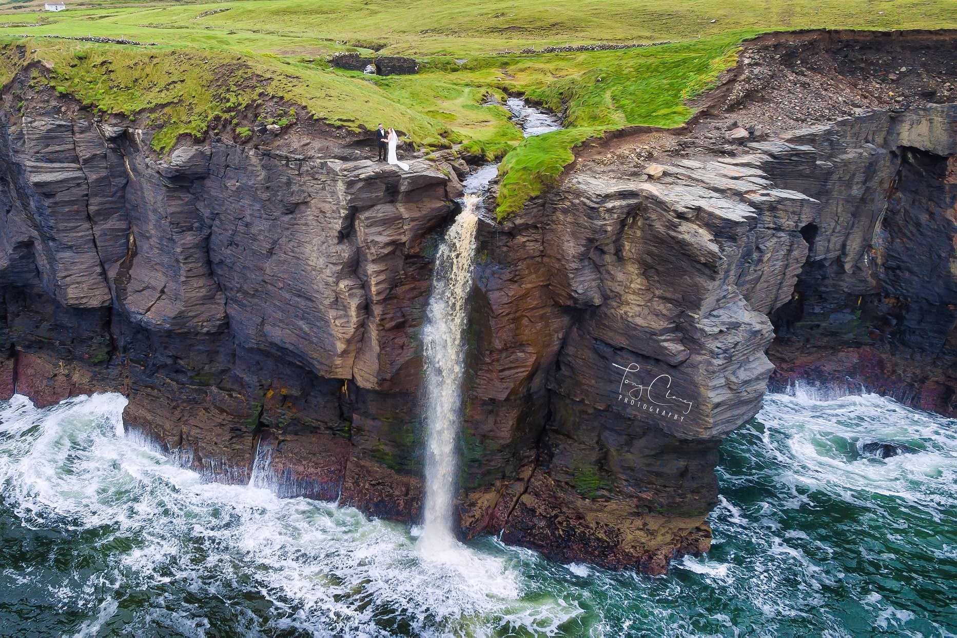 Cliffs of Moher Eloping in Ireland Wedding