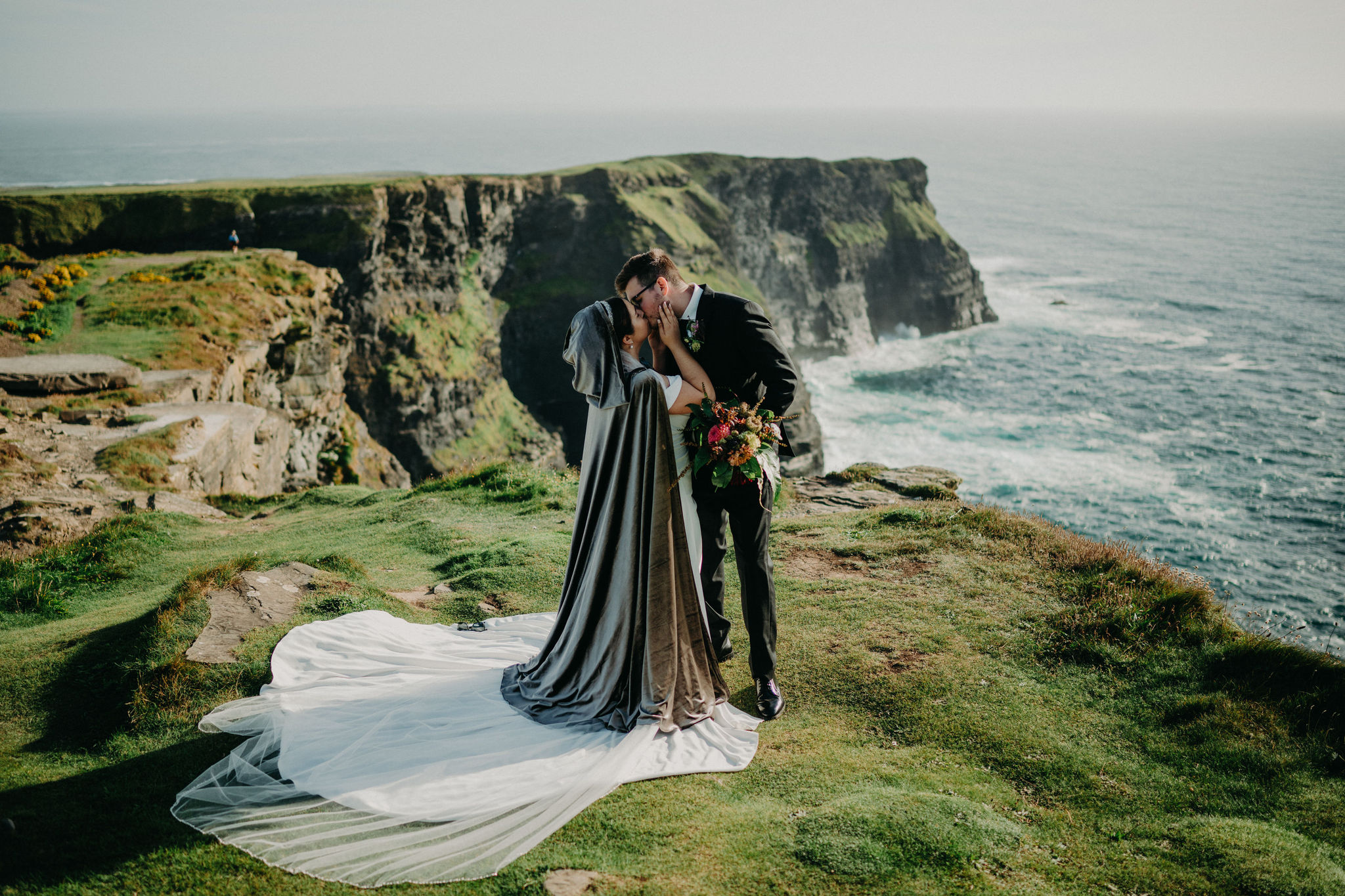 Cliffs of Moher Hags Head Destination Elopement Wedding Ireland