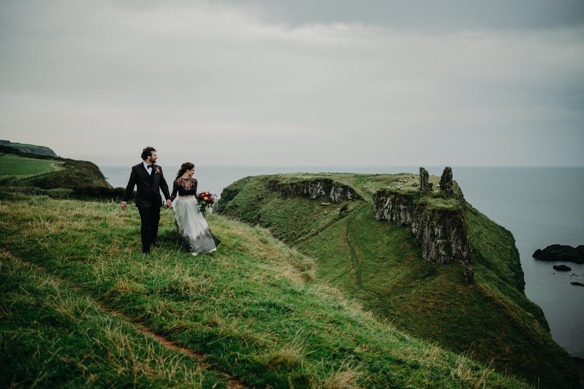 Dunseverick Castle Destination Wedding Ireland