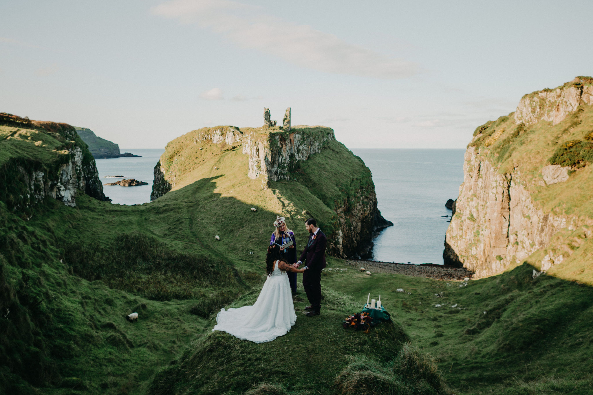 Dunseverick Castle Elopement Ireland