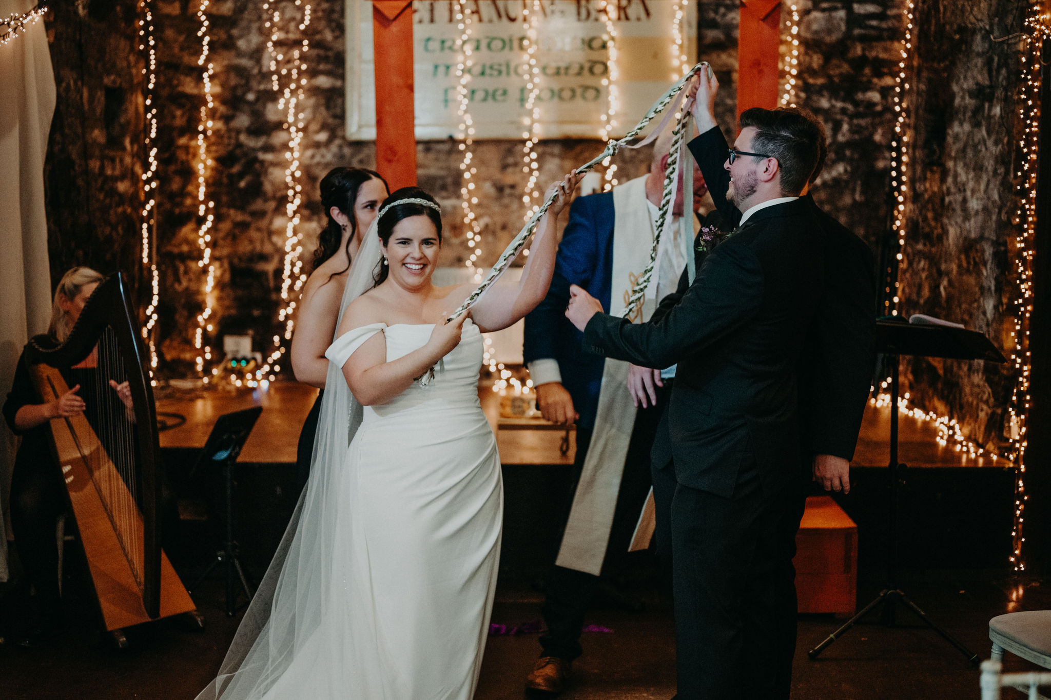 Irish Pub Destination Elopement Wedding Ceremony Ireland