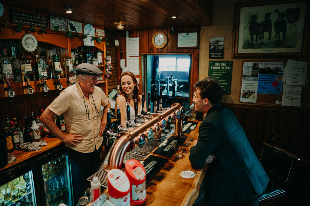 Pub Elopement with Guinness in Ireland