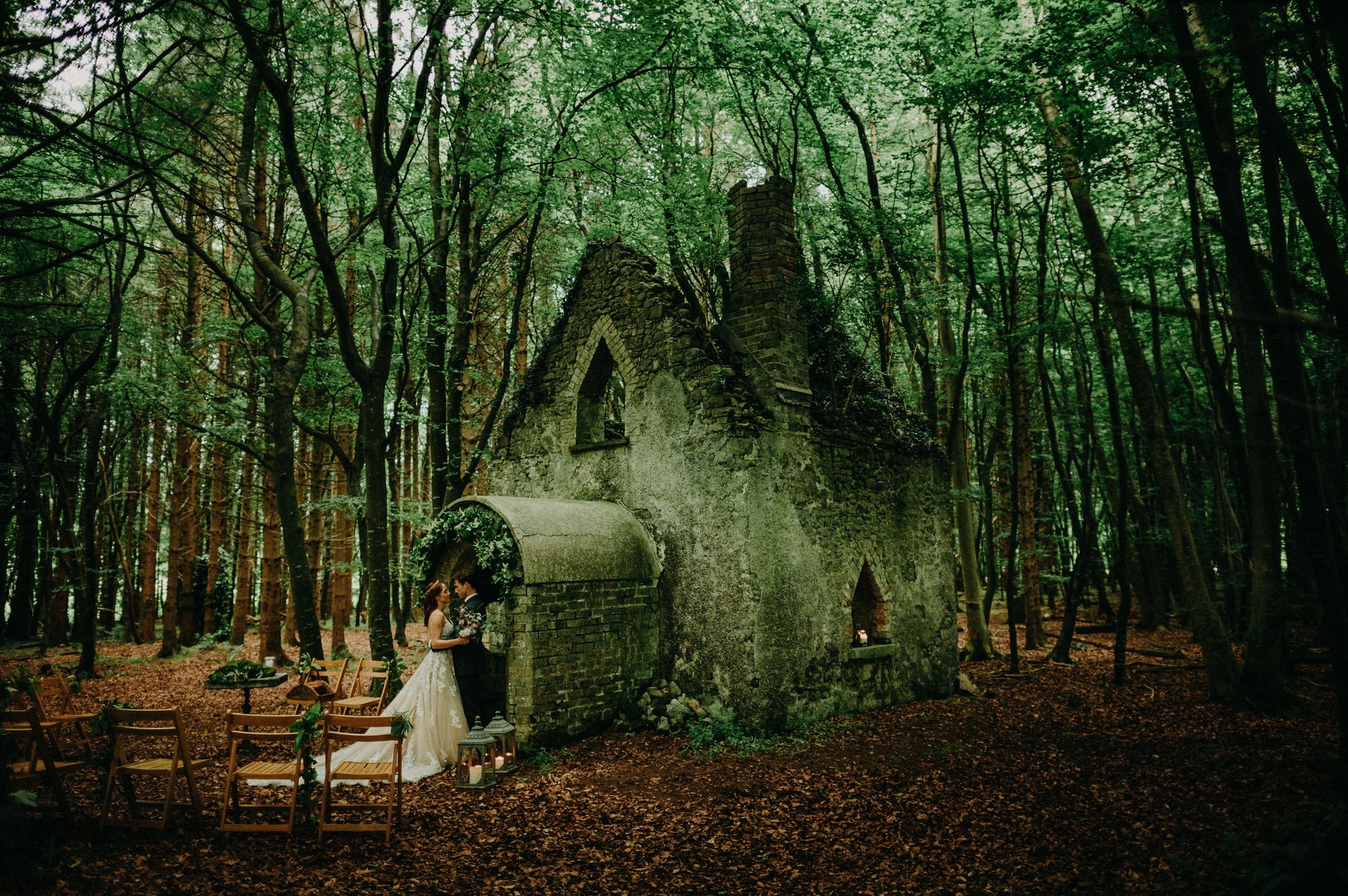 Woodland Chapel Destination Wedding in Ireland