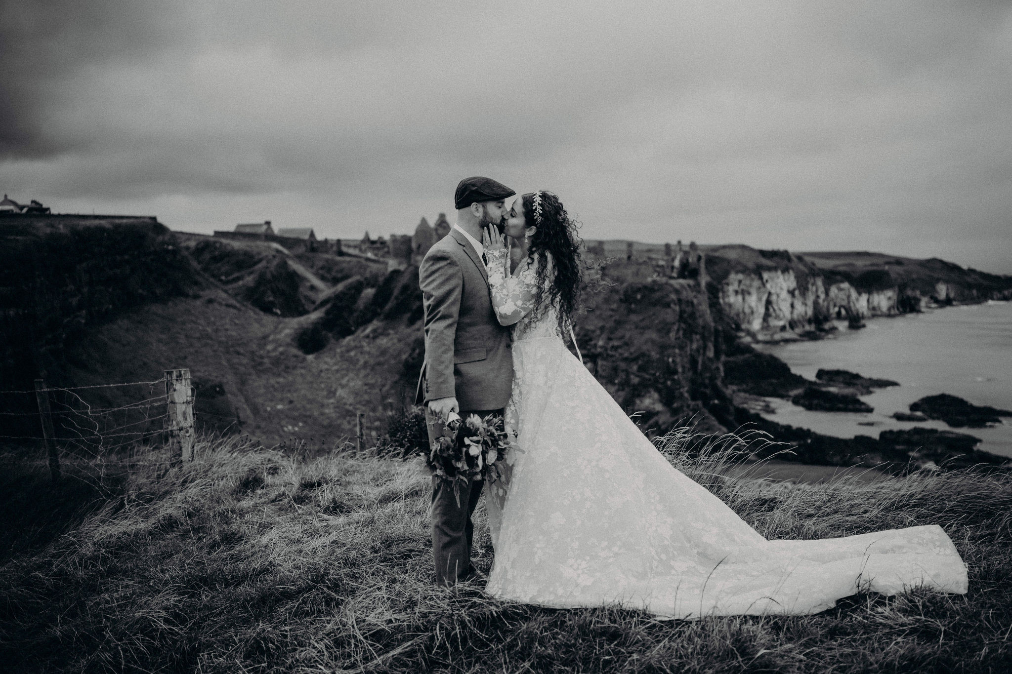 Dunluce Castle Destination Elopement Wedding in Northern Ireland