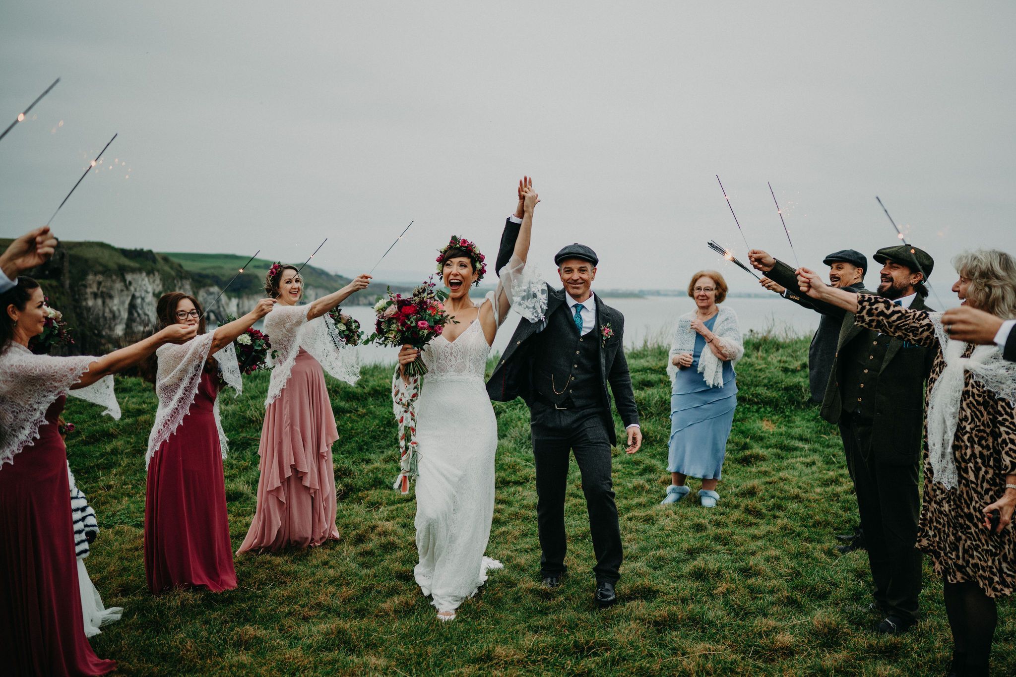 Elopement Wedding in Ireland at Dunluce Castle